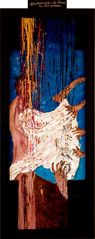 Jesus werden die Kleider vom Leib gerissen