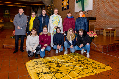 09.01.2022 Hl. Messe mit den Firmlingen