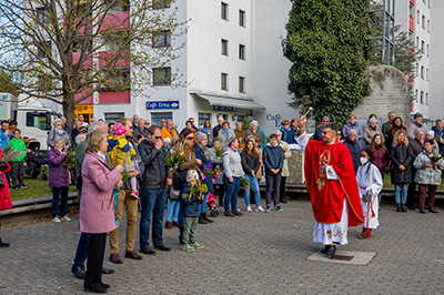 Palmweihe und Palmprozession