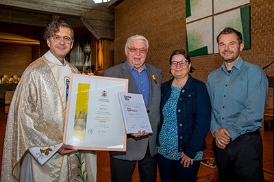 Hippolytorden für Adolf Noderer