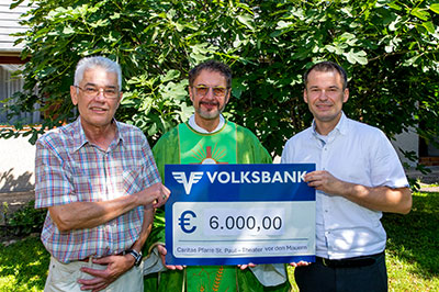 Spende an Pfarrcaritas