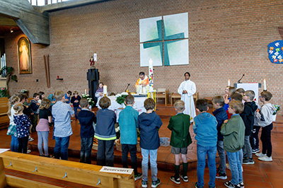 Familienmesse mit den Erstkommunionkindern