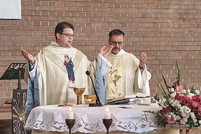 Gottesdienst mit Neupriester Lukas Dominikus Albert